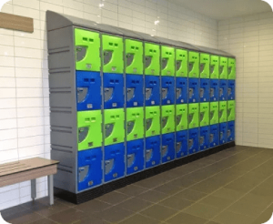 custom plastic lockers